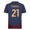 Dresovi AS Roma Dybala 21 Treći 2024-25 - Kratki Rukavima